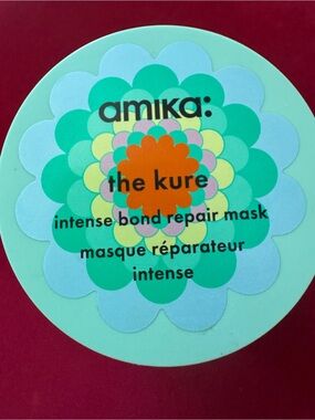 half full 50% AMIKA hair mask BONDING The Kure Intense Strength Repair mask